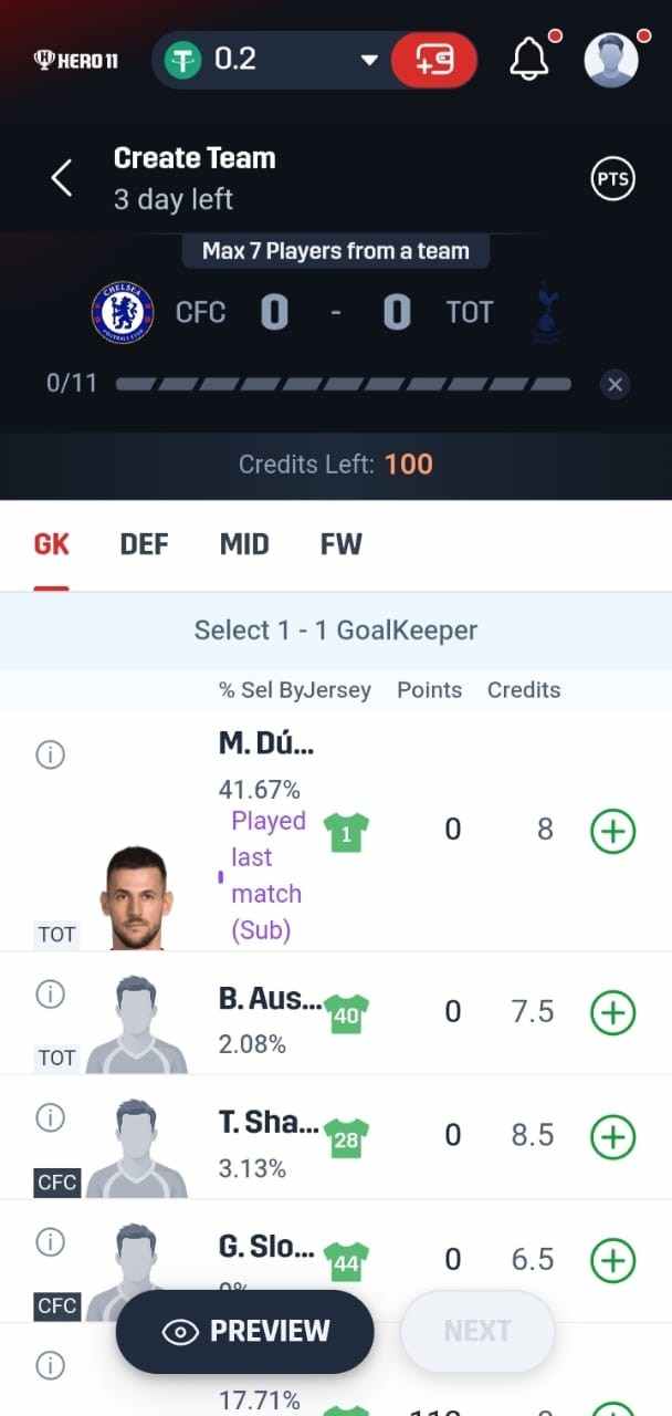 Hero11 fantasy sports cricket and football contests